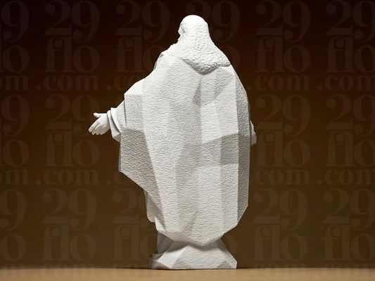 Geometric Jesus Statue