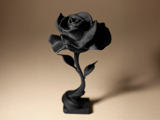 Gothic Rose Sculpture