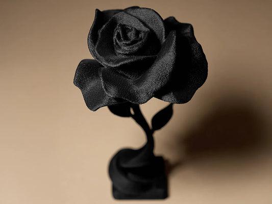 Gothic Rose Sculpture