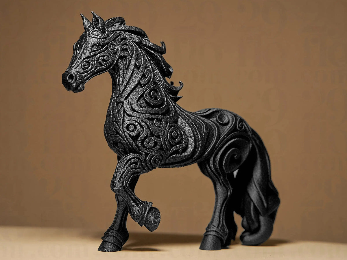 Celtic Horse Sculpture Taylor 3D