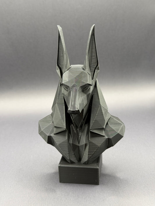Low Poly Anubis Bust