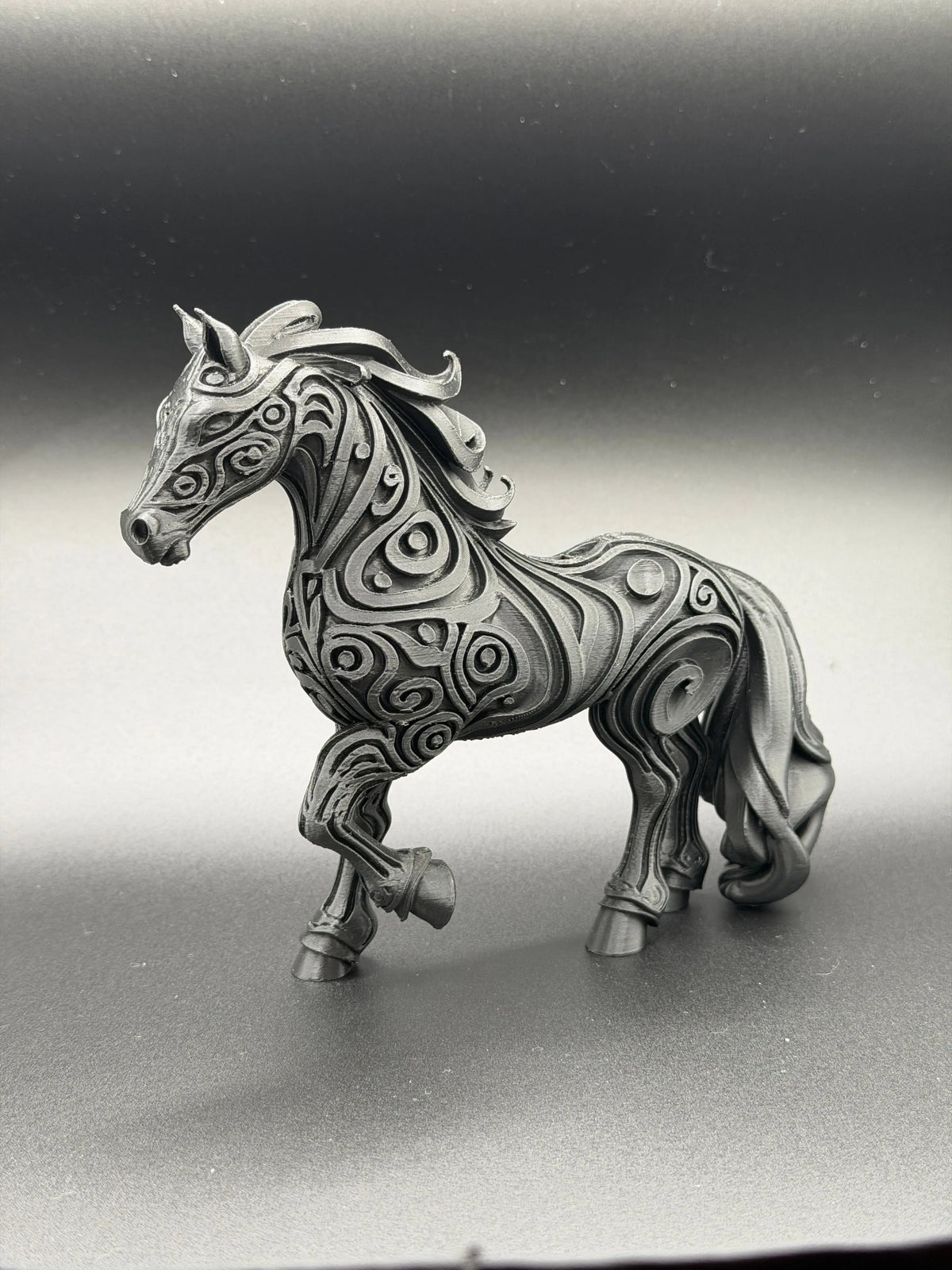 Celtic Horse Sculpture Taylor 3D