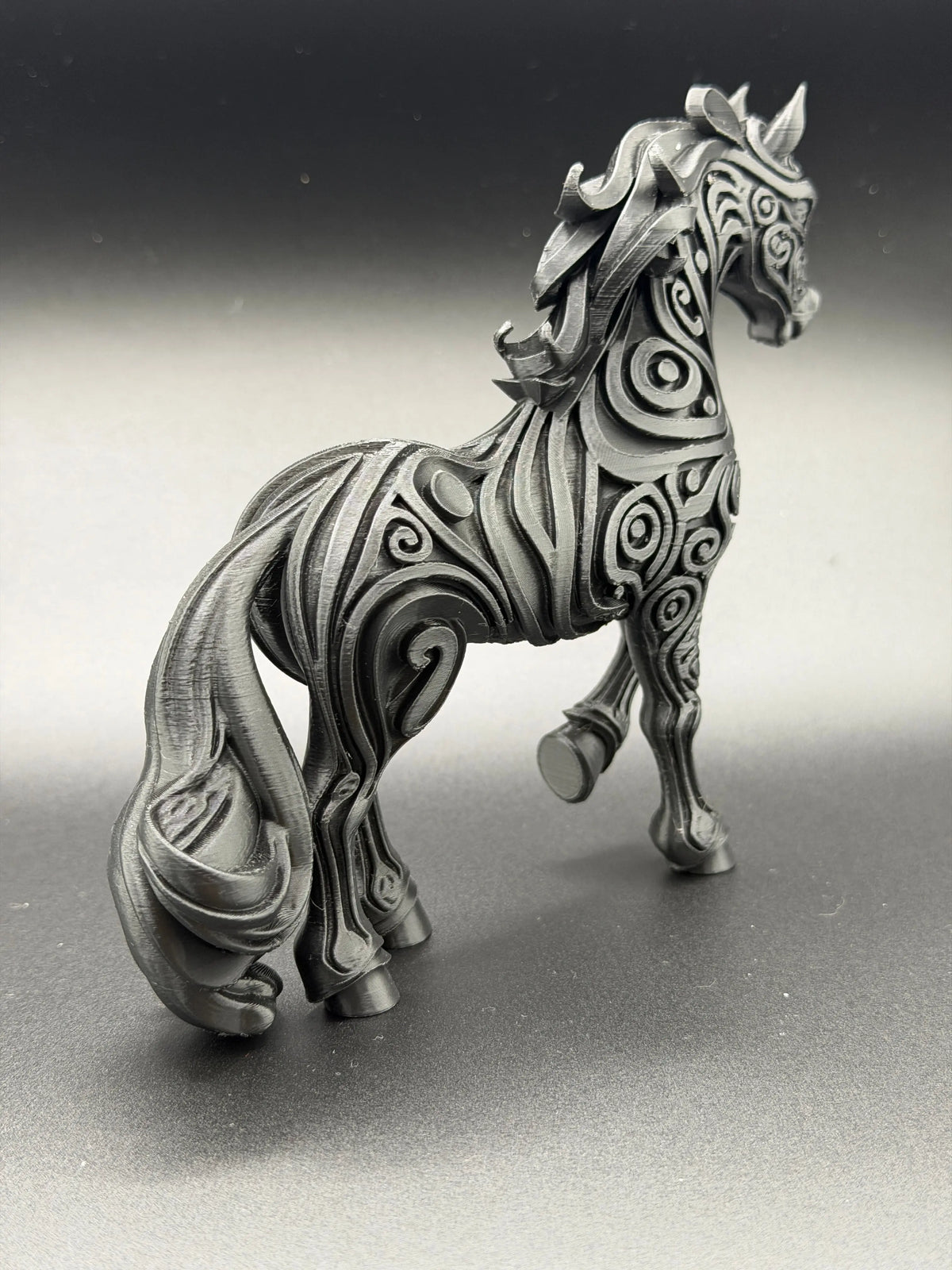 Celtic Horse Sculpture Taylor 3D