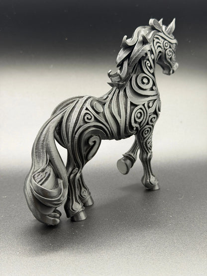 Celtic Horse Sculpture Taylor 3D