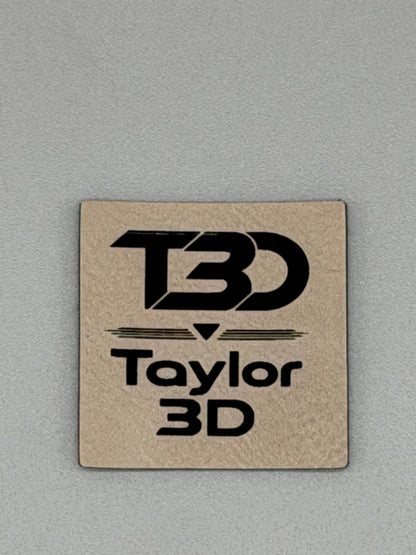 Custom Engraved PU Leatherette Magnetic Bookmark