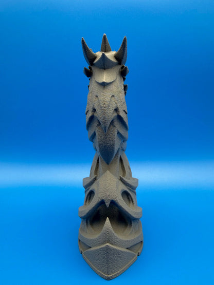 Ashen Dragon Guardian Statue Taylor 3D