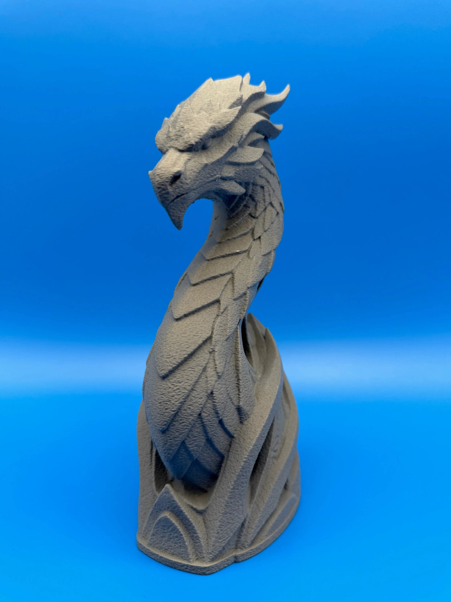 Ashen Dragon Guardian Statue Taylor 3D