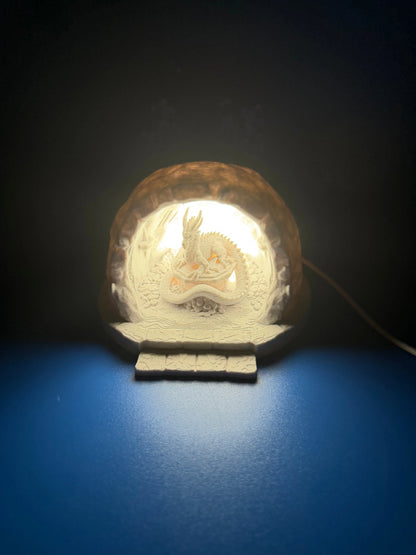Dragon Treasure Cave LED Lamp Taylor 3D