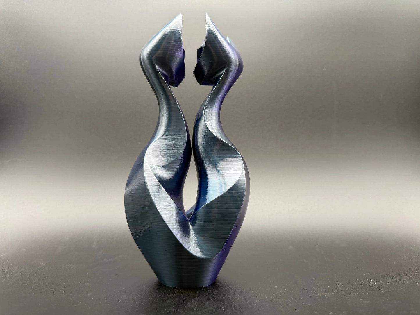 Cat Couple Sculpture Taylor 3D