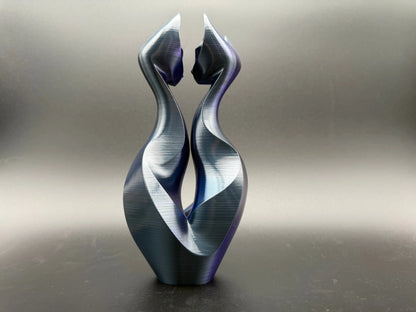 Cat Couple Sculpture Taylor 3D