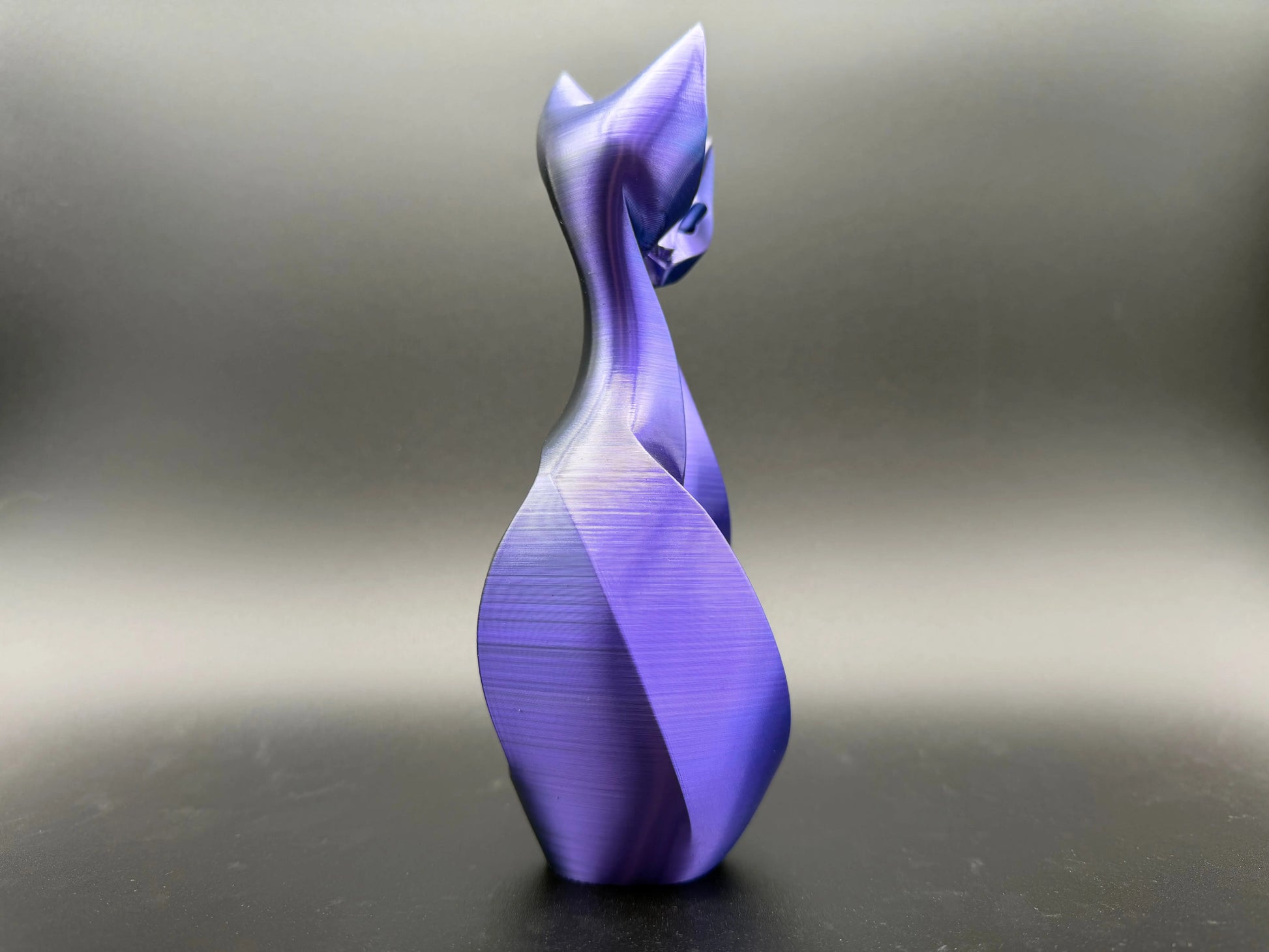Cat Couple Sculpture Taylor 3D