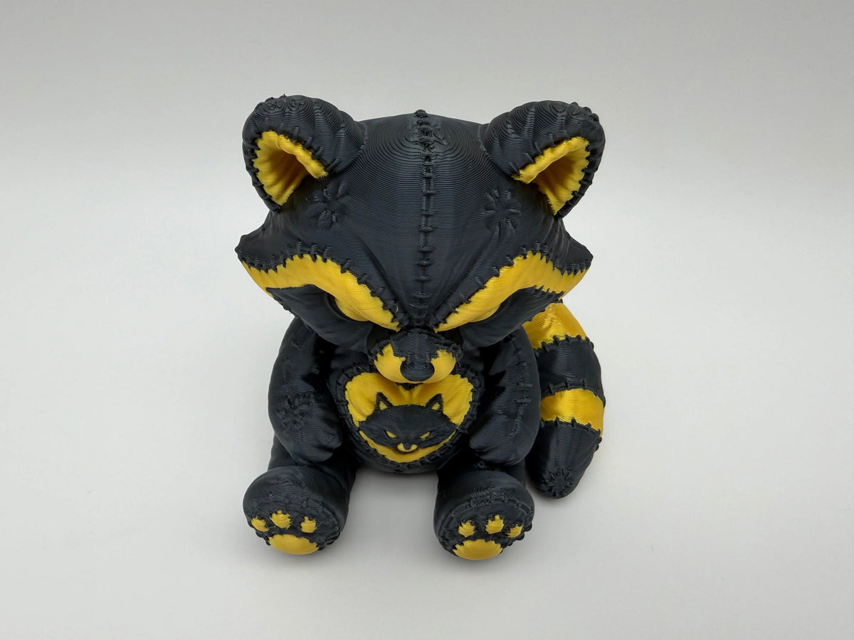 Stitchborn Raccoon – Gothic 3D Printed Collectible Taylor 3D