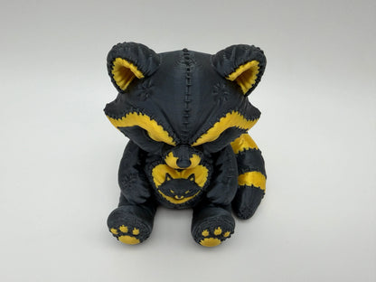 Stitchborn Raccoon – Gothic 3D Printed Collectible Taylor 3D