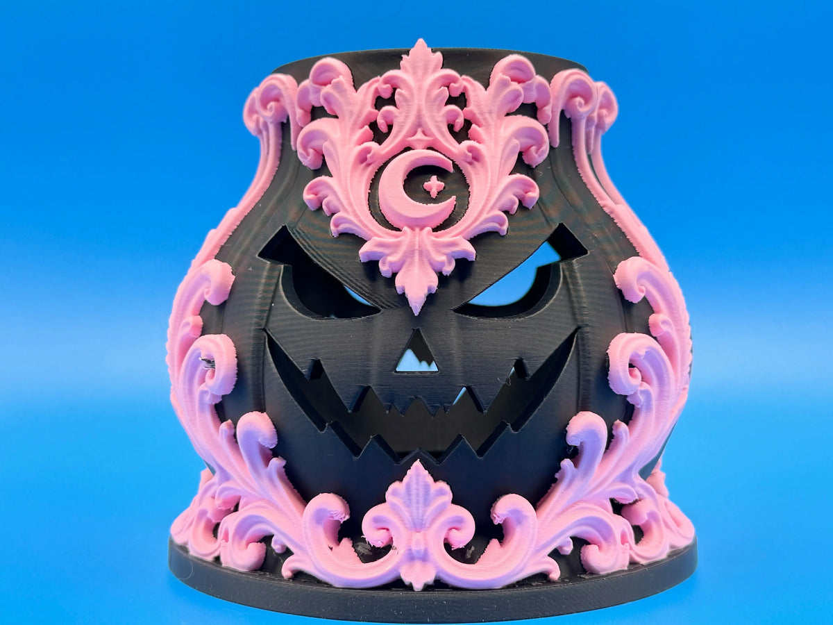 Gothic Celestial Moon Brush & Pen Holder – Black Silk PLA (Copy) Taylor 3D