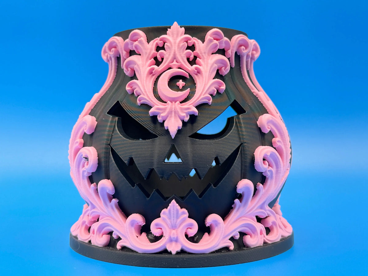 Gothic Celestial Moon Brush & Pen Holder – Black Silk PLA (Copy) Taylor 3D