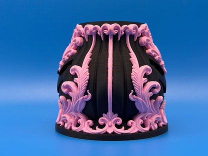 Gothic Celestial Moon Brush & Pen Holder – Black Silk PLA (Copy) Taylor 3D
