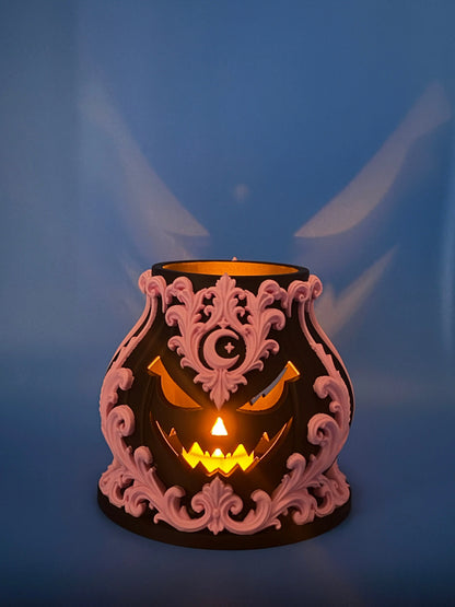 Gothic Celestial Moon Brush & Pen Holder – Black Silk PLA (Copy) Taylor 3D
