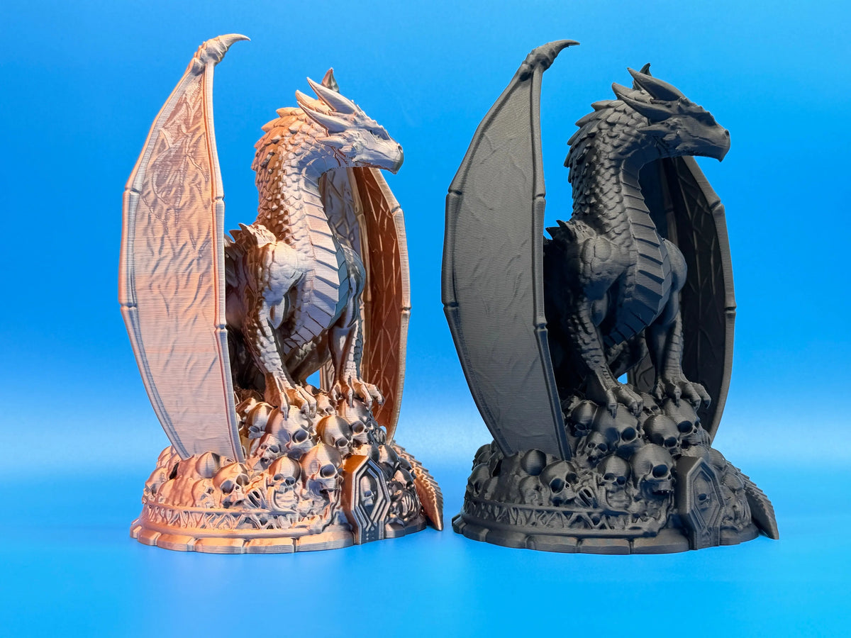 Dark Fantasy Dragon Statue – Necro Dragon Taylor 3D