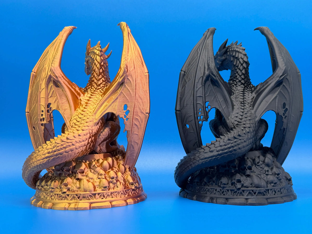 Dark Fantasy Dragon Statue – Necro Dragon Taylor 3D