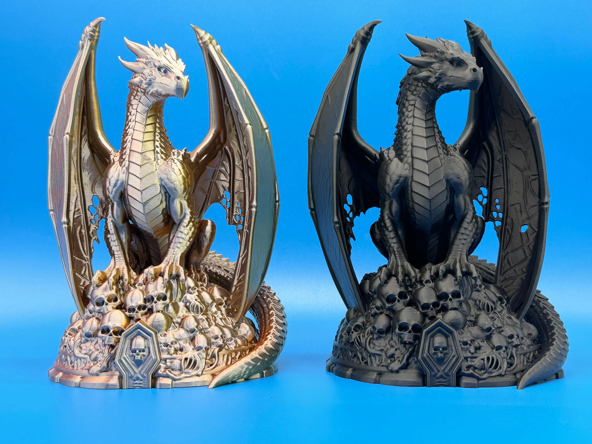 Dark Fantasy Dragon Statue – Necro Dragon Taylor 3D