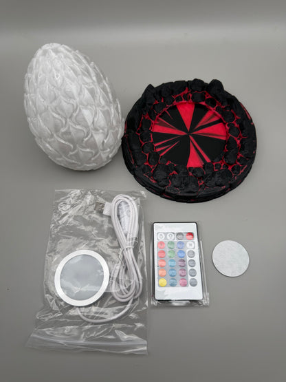 Ember Dragon Egg Color-Changing LED Lamp
