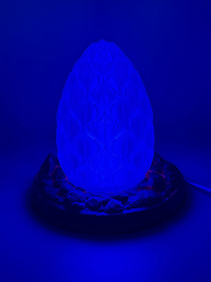 Ember Dragon Egg Color-Changing LED Lamp