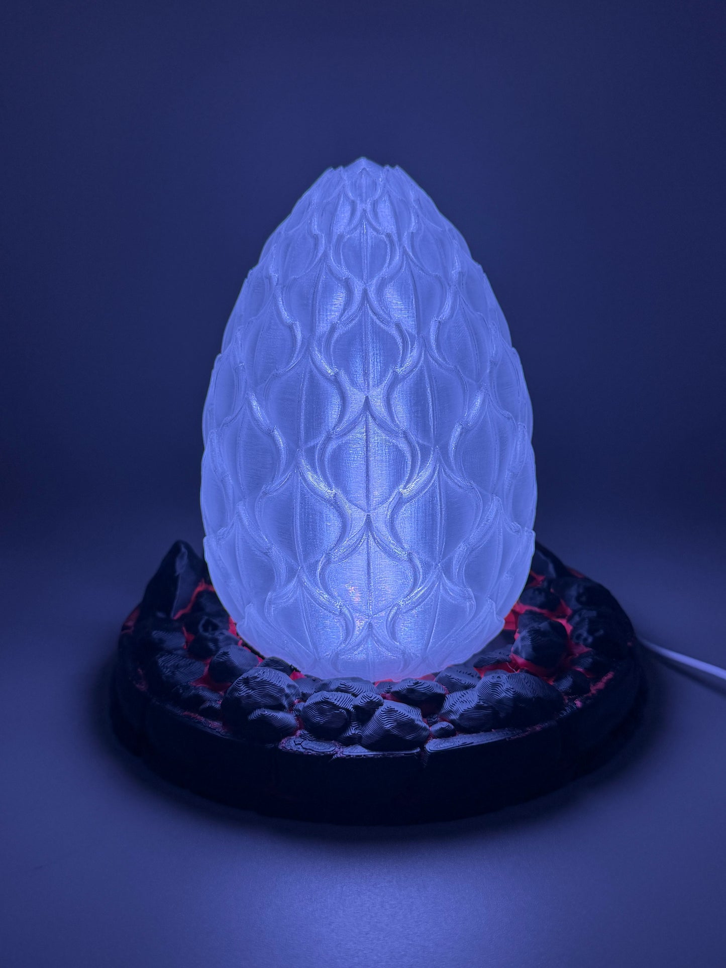 Ember Dragon Egg Color-Changing LED Lamp
