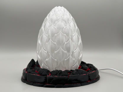 Ember Dragon Egg Color-Changing LED Lamp