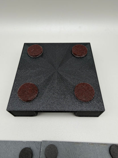 California 250th Anniversary Slate Coaster Set with PETG-GF Holder – 4 Piece